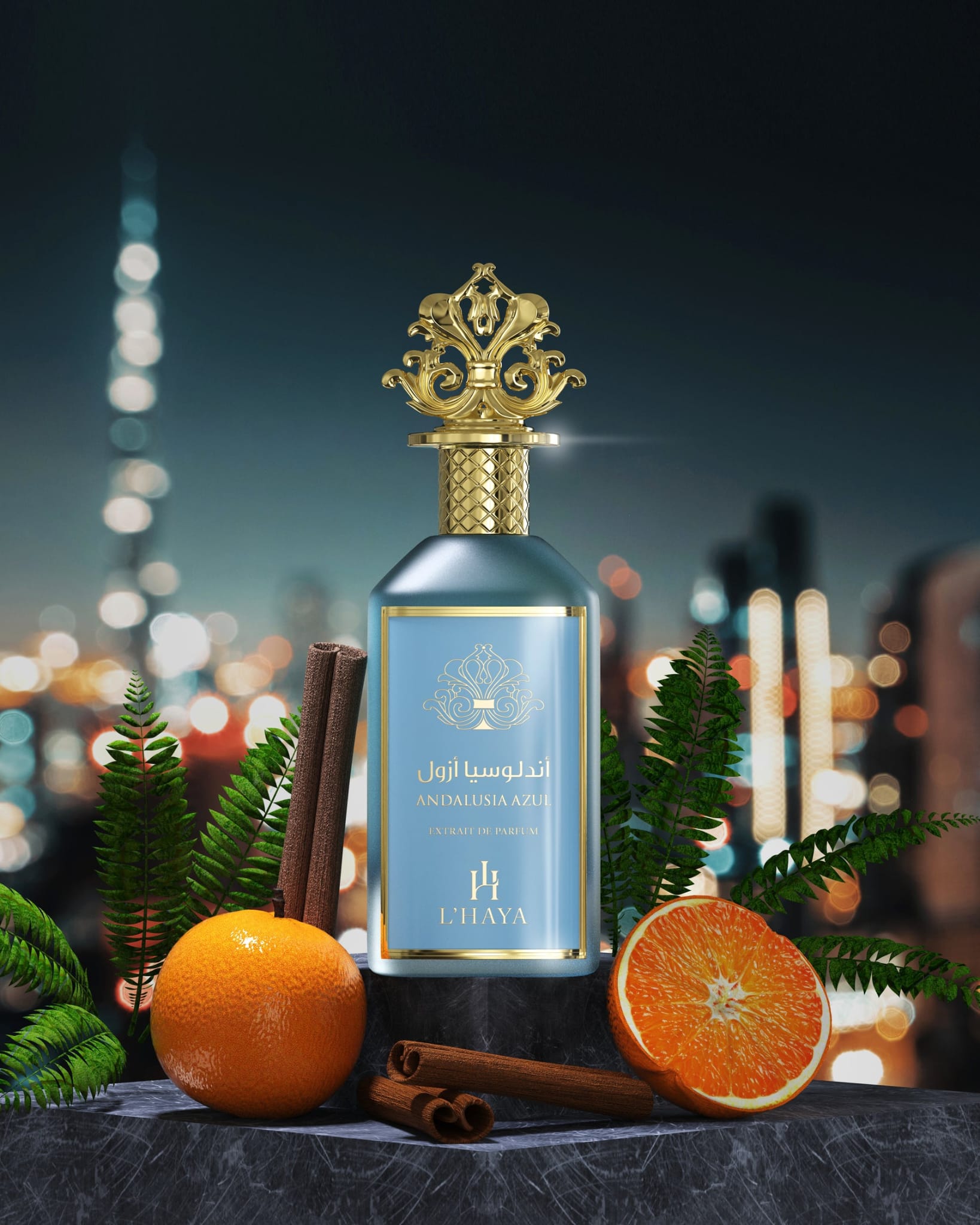 L'Haya Andalusia Azul Extrait de Parfum