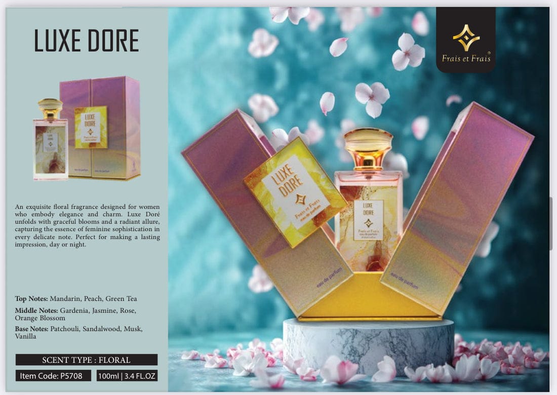 Luxe Dore - Perfume Dorado de Lujo | YANISFRAGANCES