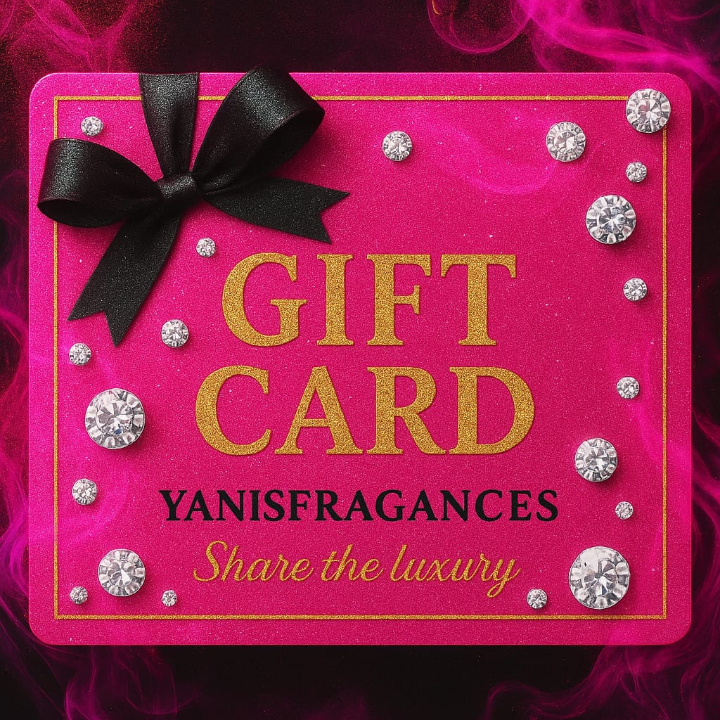 Tarjetas de regalos de YANISFRAGANCES