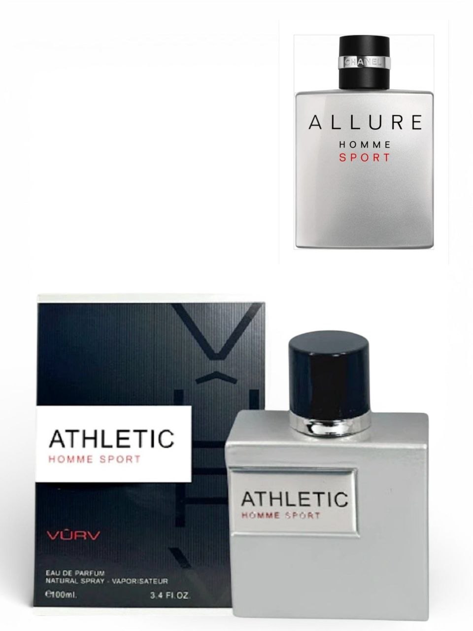 VÜRV Athletic Homme Sport Eau de Parfum 3.4 fl oz
