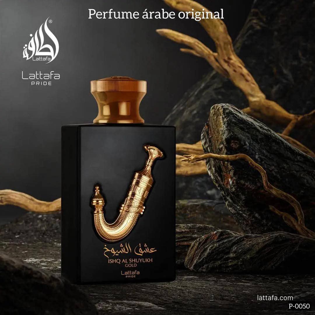 ISHQ AL SHUYUKH GOLD – Perfume Árabe de Lattafa